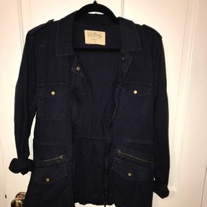 Navy military jacket